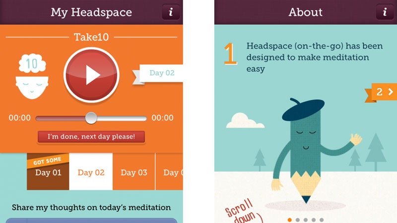 OutsideOnline tech gear apps meditation best Headspace