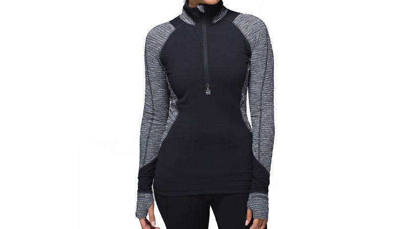 lululemon half zip womens running gear