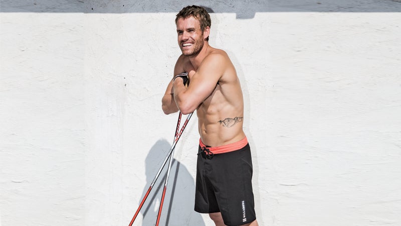 "If the waves are good, I'll go surf for two hours at sunrise and be back in time for training. Getting out of the routine helps me feel more balanced as an athlete, but mostly it's for my sanity."