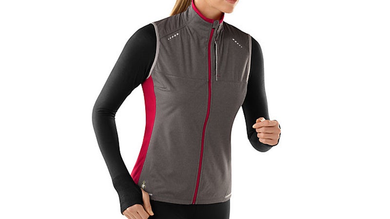 smartwool phd run divide vest womens running gear