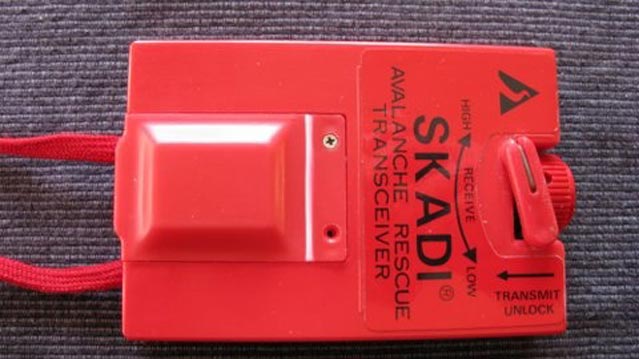 Patrollers called the first avy transceiver the “hot dog”