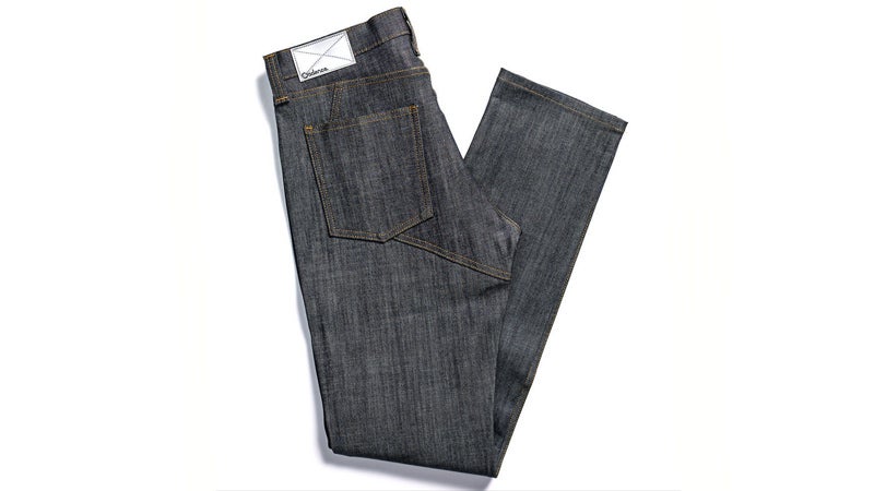 commuting gear biking jeans outside