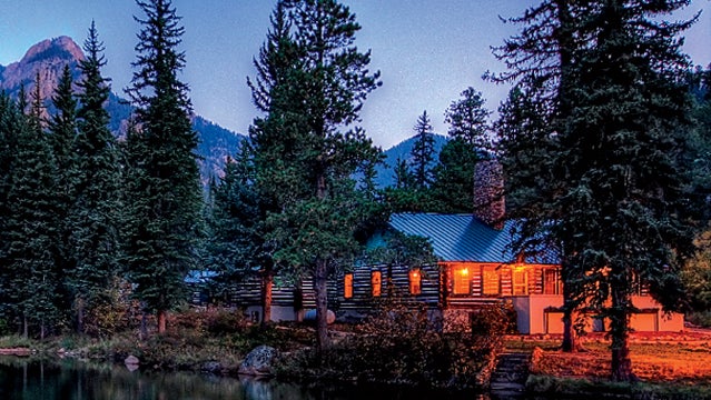 ranch at emerald valley lodges cabin porn woodland park colorado
