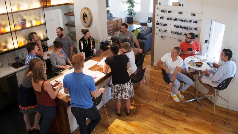 Best Places to Work outside