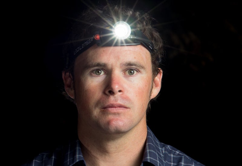 headlamp flashlight gear guy joe jackson outside outside magazine outside online gear shed Darin McQuoid bright medic petzl Light and Motion Black Diamond storm