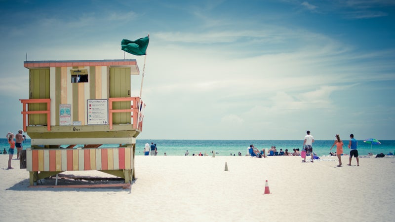 OutsideOnline Miami Beach Marlin Hotel beach best high-tech technology amenity hotels Miami Florida