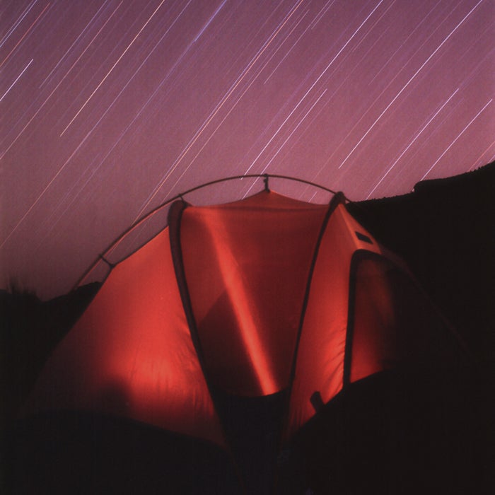 OutsideOnline long exposure night sky starts Grand Canyon National Park tent camp best spots