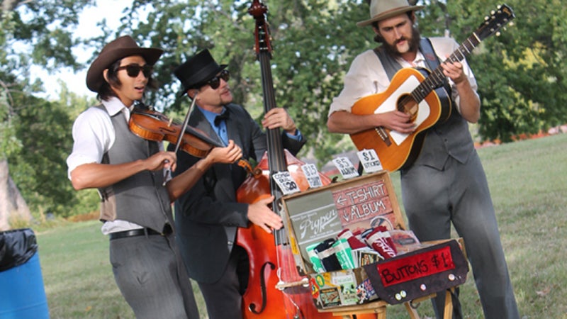 OutsideOnline Roots N Blues N BBQ Festival Missouri Columbia string grass performance