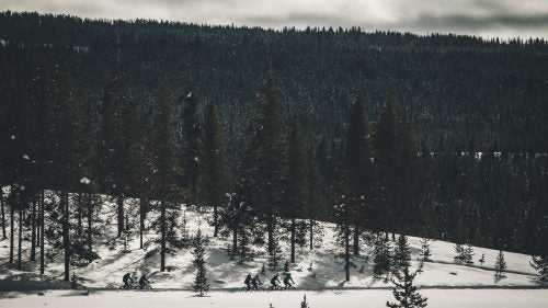 Fat biking jackson cycling guys trip