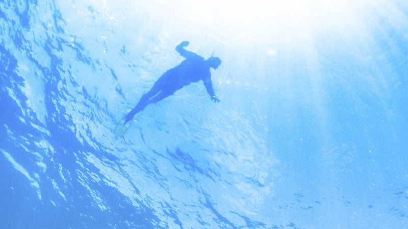 OutsideOnline Mesoamerican reef Central America Belize scuba diver shallow underwater natural wonders see before gone climate change global warming