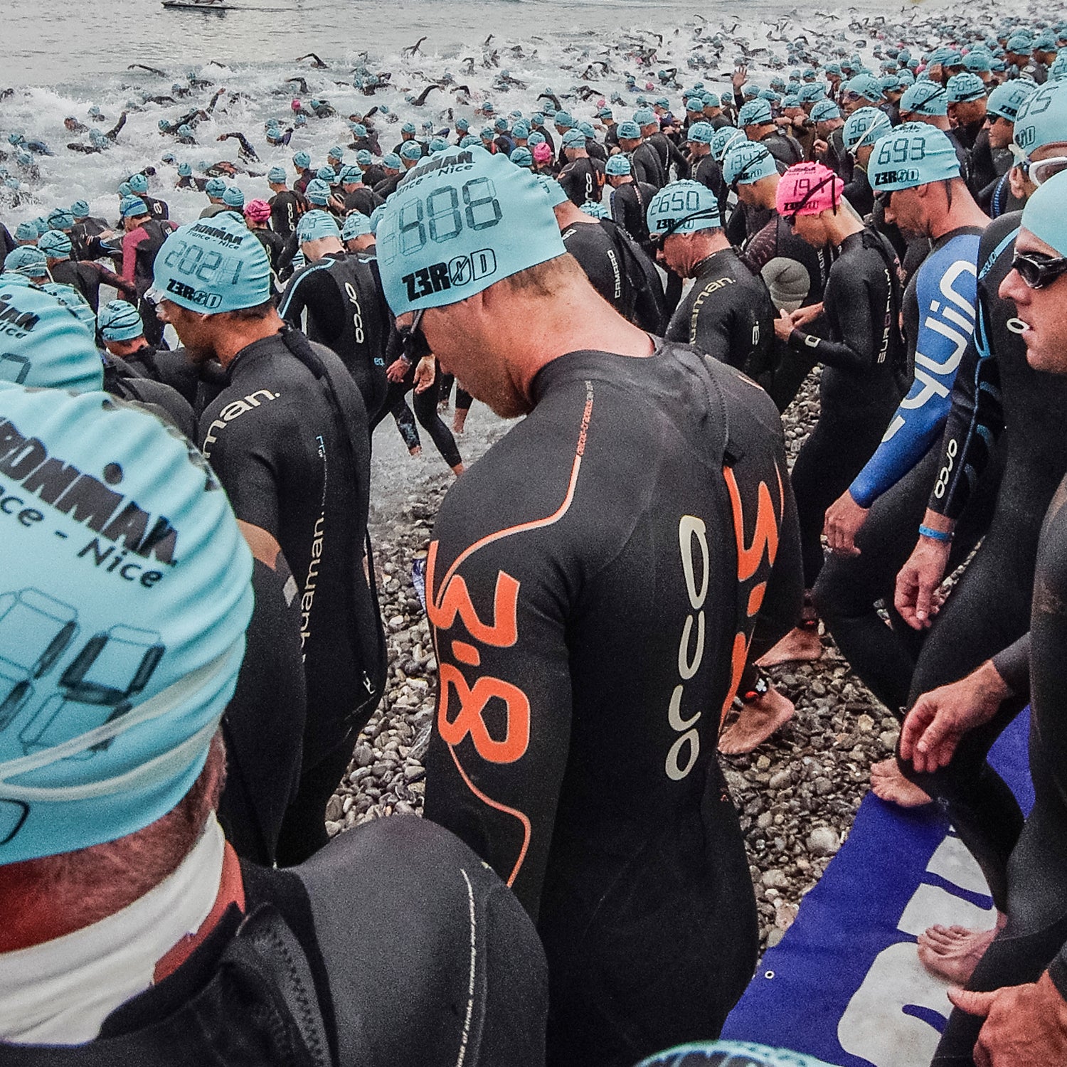 Europe Nice Photojournalism azur bike compete competition cote editorial event france ironman news newsworthy pamplona passion people promenade des anglais running sport swimming triathlon